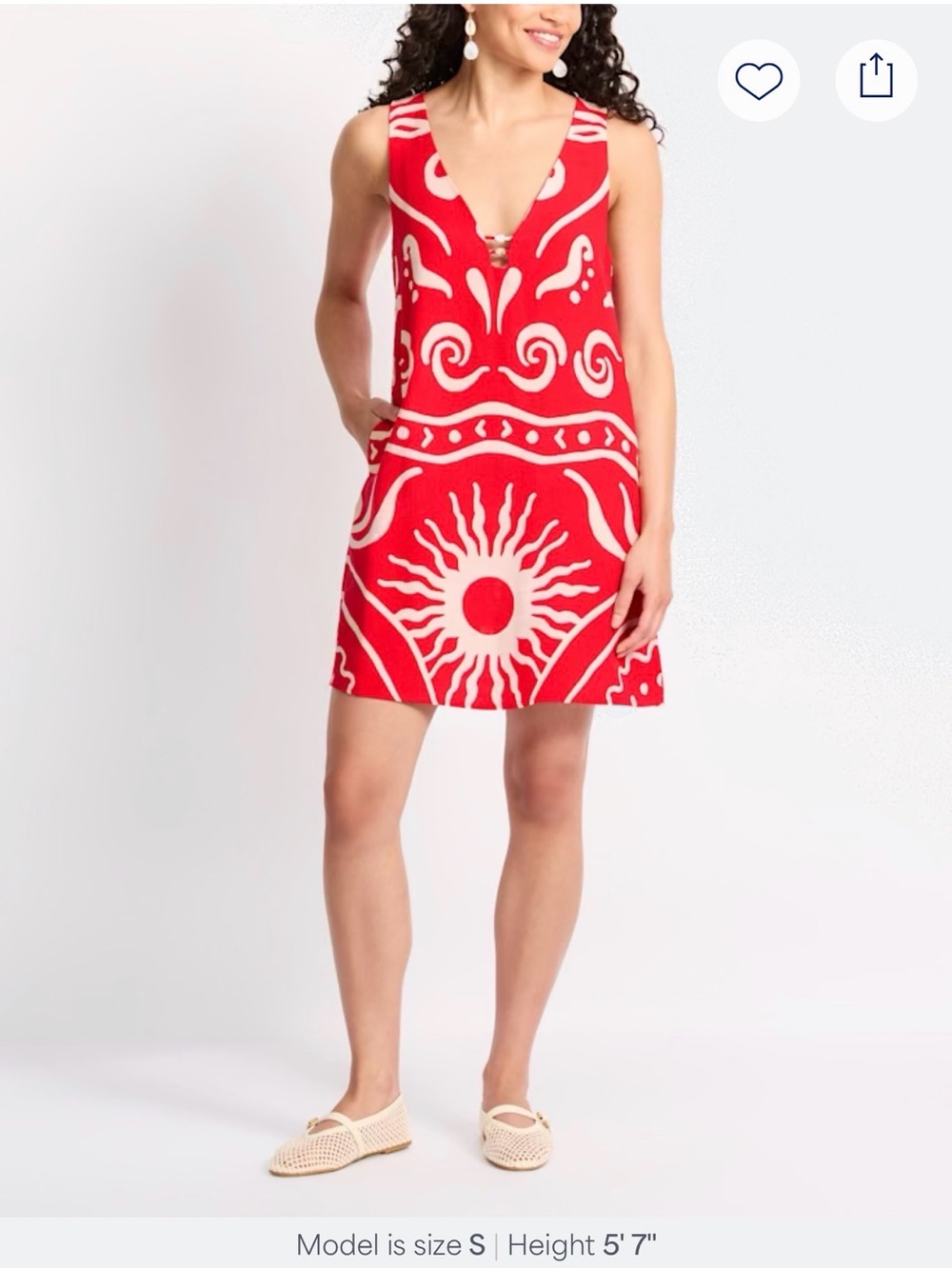 Petal & Pup Giulia Mini Dress Size Small